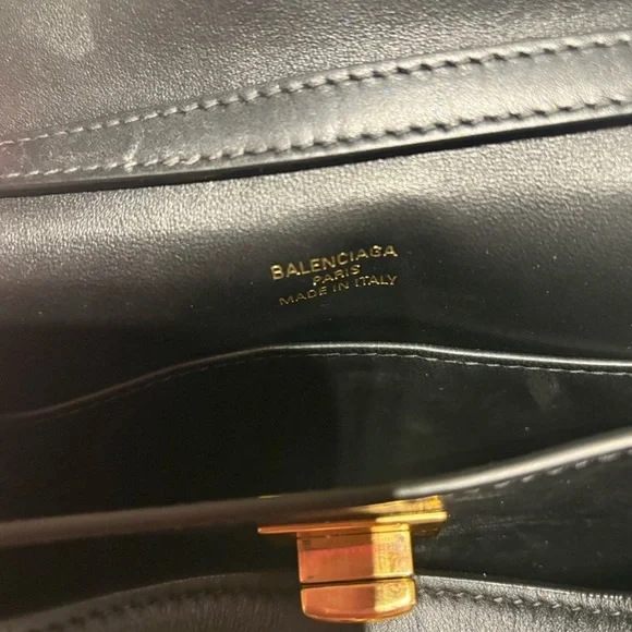 BALENCIAGA Rodeo Mini leather tote bag - Picture 6 of 12